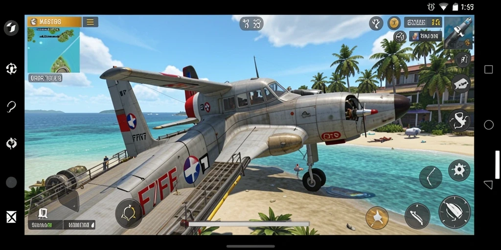 Gameplay menarik F7F7 yang menampilkan interaksi karakter.