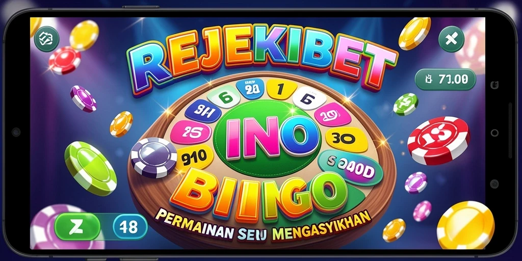 Tampilan gameplay seru Bingo di REJEKIBET.