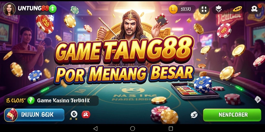 Tampilan gameplay Kasino yang menarik di UNTUNG88.